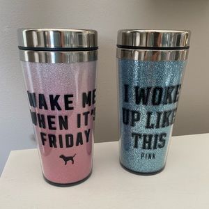 PINK tumblers